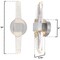 Westinghouse Fixture Wall LED Dimmable 15W Cava, Brushed Nickel Bubble Glass 6118300 - alternate 3